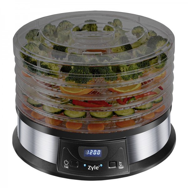 Maisto produktų džiovyklė ZYLE ZY115FD, 250 W, 7 padėklai Maisto produktų džiovyklė ZYLE ZY115FD, 250 W, 7 padėklai